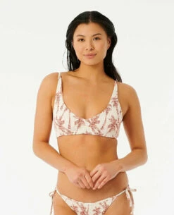 Rip Curl Womens Bikini Top Kindred Palms Shirred -clothing shop 07zwsw 0172 1