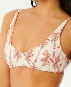 Rip Curl Womens Bikini Top Kindred Palms Shirred -clothing shop 07zwsw 0172 5