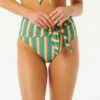 Rip Curl Womens Bikini Bottoms Brazilian Soul High Waist Good Coverage