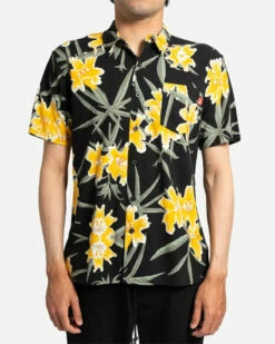 Lost Mens Woven Wildflower -clothing shop 10110769 GLD 2
