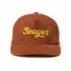 Seager Hat Big Brown Corduroy Snapback