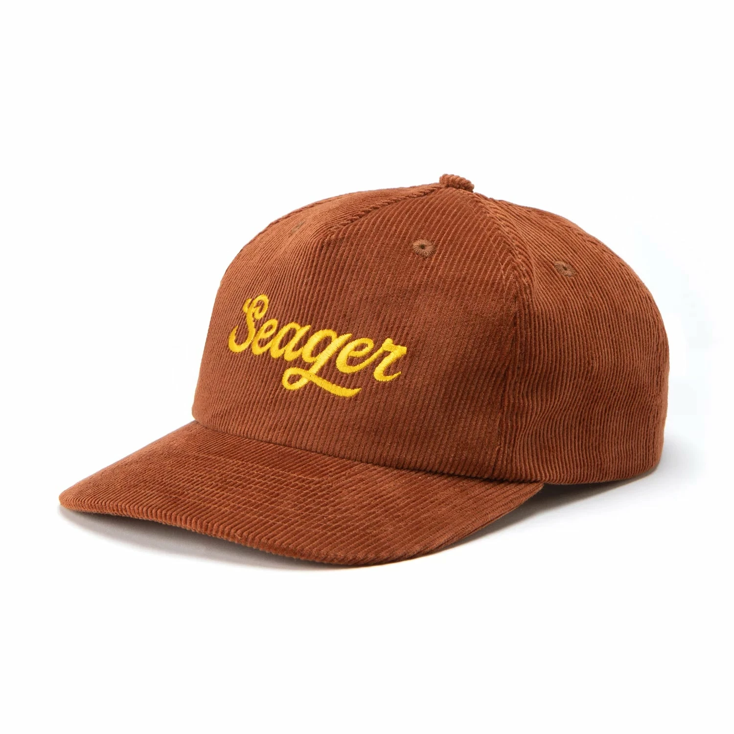 Seager Hat Big Brown Corduroy Snapback 4 Seager Hat Big Brown Corduroy Snapback - Image 2