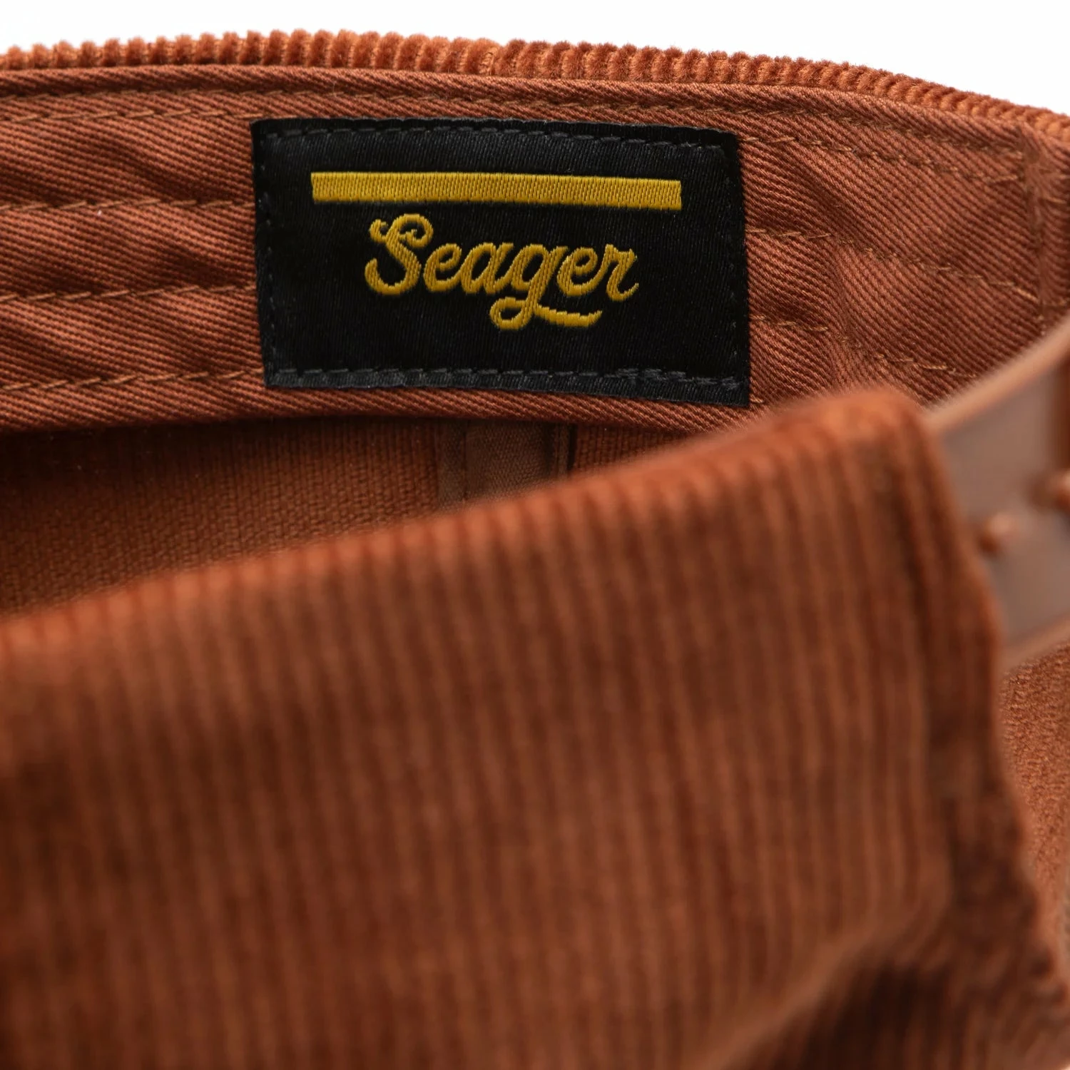 Seager Hat Big Brown Corduroy Snapback 7 Seager Hat Big Brown Corduroy Snapback - Image 5
