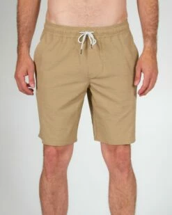 Salty Crew Mens Shorts Drifter II Elastic -clothing shop 30035024 KHA OMFRONT