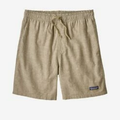 Patagonia Mens Shorts Baggies Naturals 6 1/2" -clothing shop 58056 CYMK
