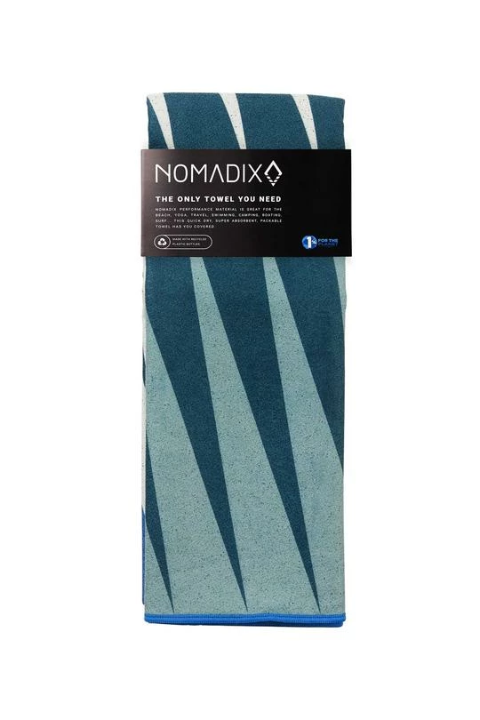 Nomadix Towel Heat Wave Blue Green 4 Nomadix Towel Heat Wave Blue Green - Image 2
