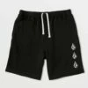 Volcom Mens Shorts Iconic Stone Fleece
