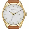 Nixon Watch Bullet Leather 38mm -clothing shop A473 1425 view1