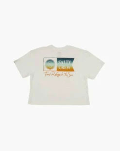 Salty Crew Womens Shirt Alpha Gradient Skimmer Tee 8 Salty Crew Womens Shirt Alpha Gradient Skimmer Tee -clothing shop AlphaGradientWhite 2