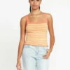 Volcom Womens Tank Top Stripe Is Sweater