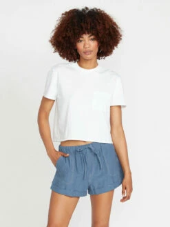 Volcom Womens Shorts Sunday Strut -clothing shop B0932207 FLB F 1188x1584 crop ce