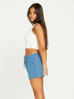 Volcom Womens Shorts Sunday Strut -clothing shop B0932207 PKB 1 1188x1584 crop ce