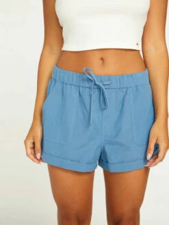 Volcom Womens Shorts Sunday Strut -clothing shop B0932207 PKB 2 1188x1584 crop ce