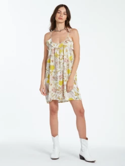 Volcom Womens Dress Happy Clouds
