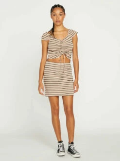 Volcom Womens Skirt All Booed Up