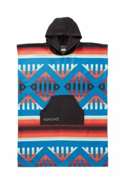 Nomadix Towel Bend Blue Orange Changing Poncho