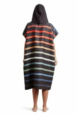 Nomadix Towel Pinstripes Multi Changing Poncho -clothing shop CP STRP 110 BCK1 540x 29d4a97b 25de 427f b8df 1785f4252e98