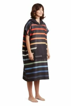 Nomadix Towel Pinstripes Multi Changing Poncho -clothing shop CP STRP 110 SD1 540x 88d905f9 47af 483b 9a26 408652c9504c