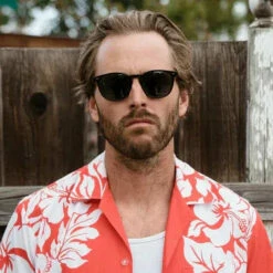 Electric Sunglasses Oak -clothing shop ELECTRIC OAK GLOSS BLACK DSC0264