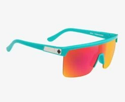 Spy Sunglasses Flynn 50/50 -clothing shop FLYNN5050TEAL HAPPYGRAYGREENWITHPINKSPECTRAMIRROR 6700000000046 3