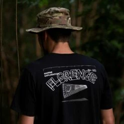 Florence Marine X Wireframe Organic Tee -clothing shop FMTS00022 BLK F 1800x1800 02f7fbf8 8445 498a 8f25 d7b07fd0997e