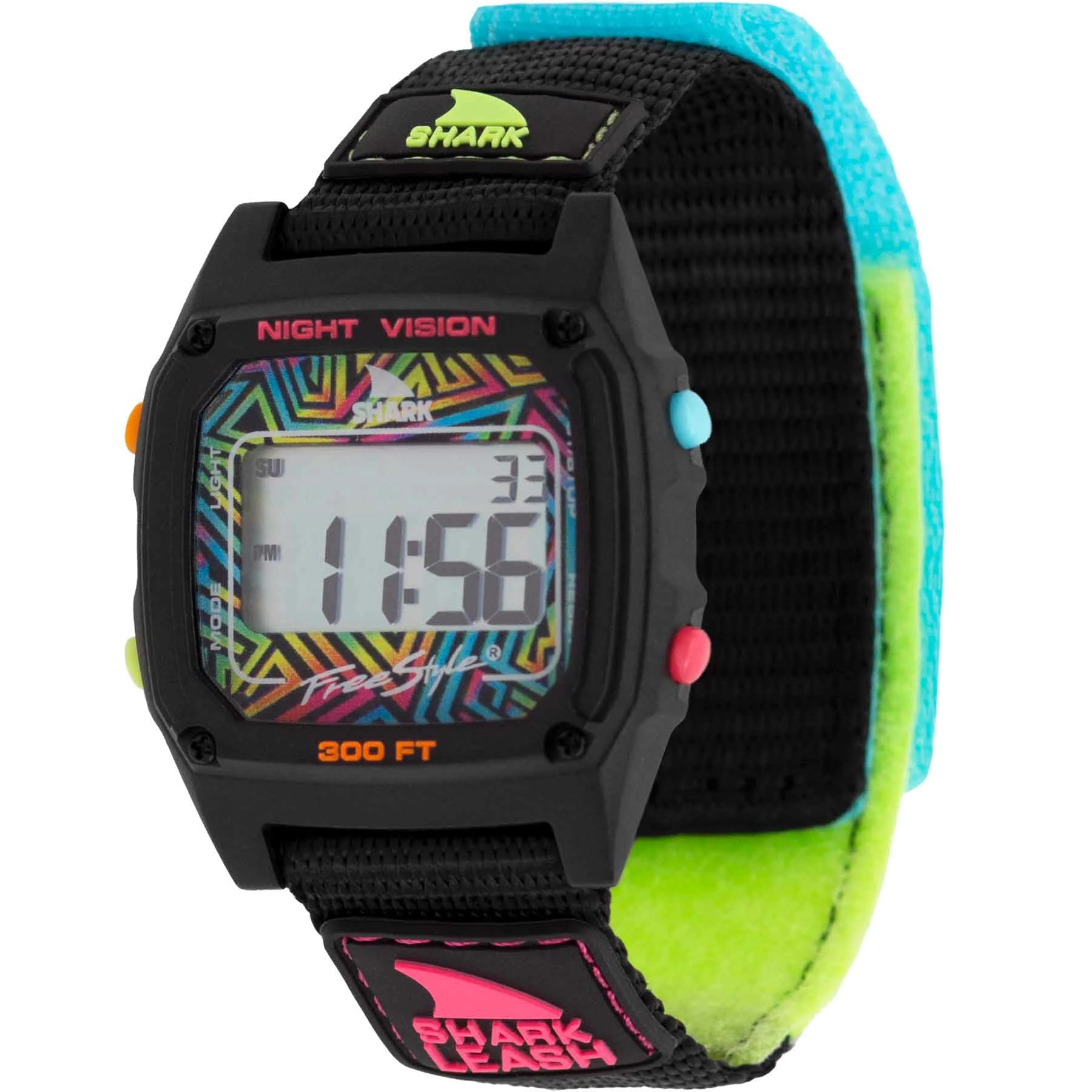 Freestyle Watch Shark Leash Neon Wave 3 Freestyle Watch Shark Leash Neon Wave