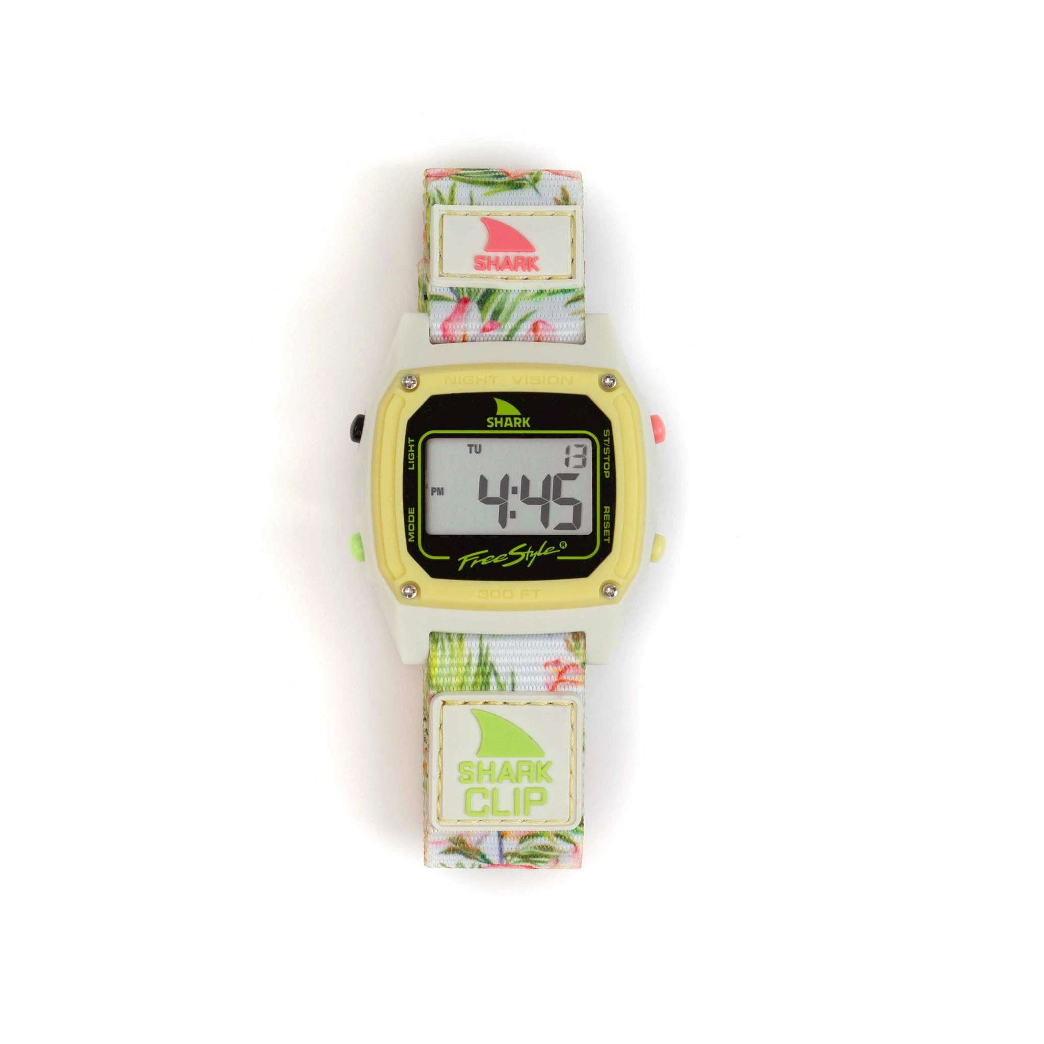Freestyle Watch Shark Clip Plumeria 4 Freestyle Watch Shark Clip Plumeria - Image 2