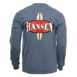 Hansen Mens Shirt Surfboard New LS -clothing shop HANSENS MENS SHIRT LS SURFBOARD INDO 2
