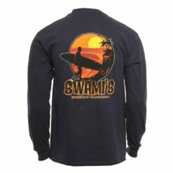 Hansen Mens Long Sleeve Shirt Swamis Circle 9 Hansen Mens Long Sleeve Shirt Swamis Circle -clothing shop HANSENS MENS SHIRT SWAMIS CIRCLE LS NVY 2