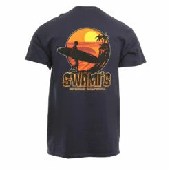 Hansen Mens Shirt Circle Swamis -clothing shop HANSENS MENS SHIRT SWAMIS CIRCLE NVY 2