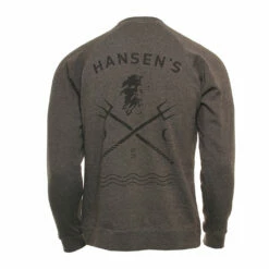 Hansen Mens Sweatshirt Neptune Crew -clothing shop HANSENS MENS SWEATSHIRT NEPTUNE CREWNECK CAR 2