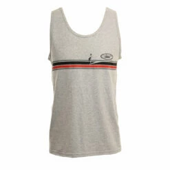 Hansen Mens Tank Top Noserider -clothing shop HANSENS MENS TANK NOSERIDER GRY