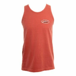 Hansen Mens Tank Top Original Logo -clothing shop HANSENS MENS TANK ORIGINAL RED