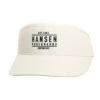 Hansen Visor Hi Top Box Logo -clothing shop HANSENS VISOR BOX LOGO WHT 1