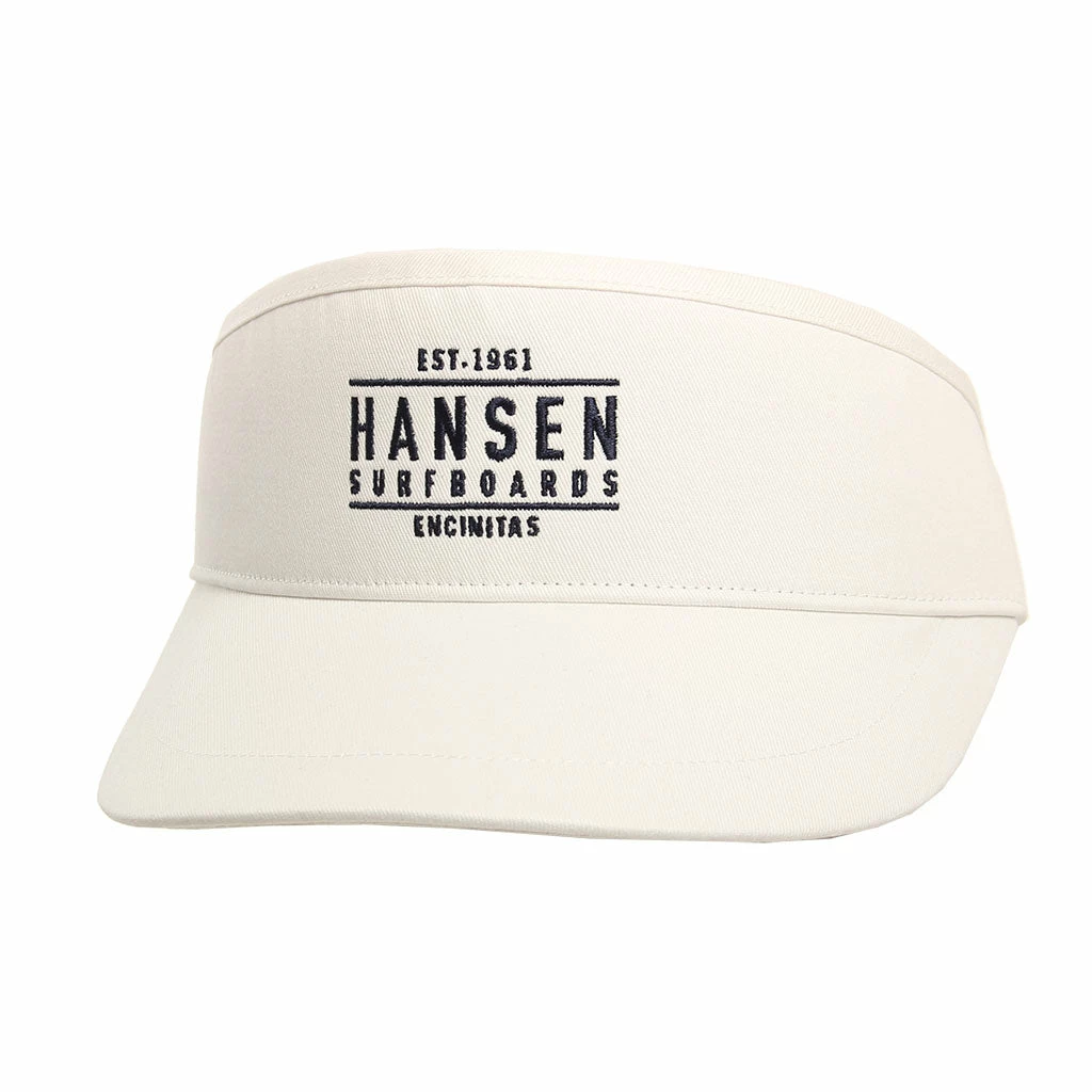 Hansen Visor Hi Top Box Logo 3 Hansen Visor Hi Top Box Logo