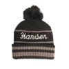 Hansen Beanie Toboggan -clothing shop HANSEN BEANIE TOBOGGAN BLKEMGRN 2