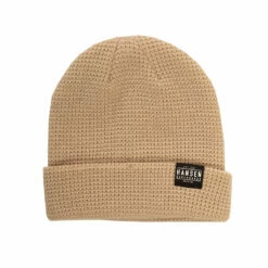 Hansen Beanie Wheeler -clothing shop HANSEN BEANIE WHEELER AB702C WH STONE 1