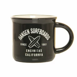Hansen Coffee Mug Since 1961 Retro -clothing shop HANSEN COFFEE MUG Since 1961 Retro BLK