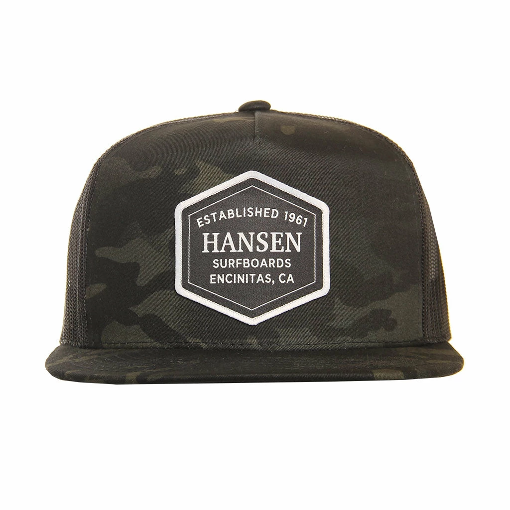 Hansen Hat Established Patch Trucker 4 Hansen Hat Established Patch Trucker - Image 2