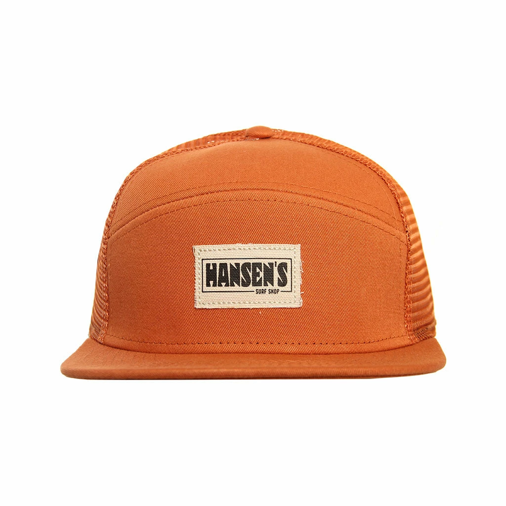 Hansen Hat Hansen's Surf Shop 6 Panel Snap Back Mesh Trucker 4 Hansen Hat Hansen's Surf Shop 6 Panel Snap Back Mesh Trucker - Image 2
