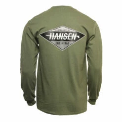 Hansen Mens Shirt Diamond Long Sleeve -clothing shop HANSEN MENS SHIRT DIAMOND LS MGRN 3