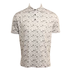 Hansen Mens Knit Hansen Golf Polo