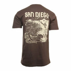 Hansen Mens Shirt San Diego Map