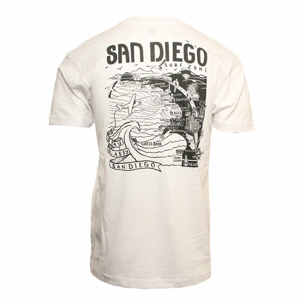 Hansen Mens Shirt San Diego Map 6 Hansen Mens Shirt San Diego Map - Image 4
