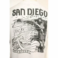 Hansen Mens Shirt San Diego Map 16 Hansen Mens Shirt San Diego Map -clothing shop HANSEN MENS SHIRT SAN DIEGO MAP WHT 3
