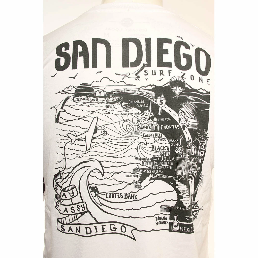 Hansen Mens Shirt San Diego Map 8 Hansen Mens Shirt San Diego Map - Image 6