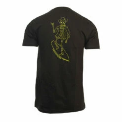 Hansen Mens Shirt Shaka Skeleton -clothing shop HANSEN MENS SHIRT SHAKA SKELTON BLK 2