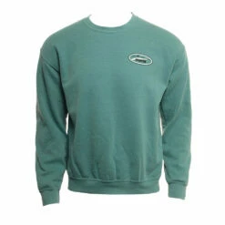 Hansen Mens Sweatshirt Original Logo Crew -clothing shop HANSEN MENS SWEATSHIRT CREW ORIGINAL AQU