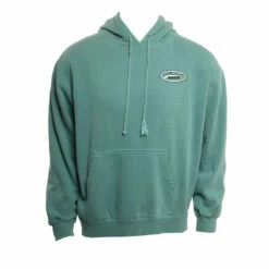 Hansen Mens Sweatshirt Hooded Original Logo -clothing shop HANSEN MENS SWEATSHIRT HOODED ORIGINAL AQU