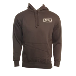 Hansen Mens Sweatshirt San Diego Map Hooded Pullover -clothing shop HANSEN MENS SWEATSHIRT SANDIEGOMAPCREW BLK